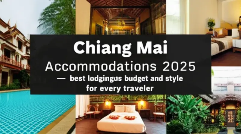 Chiang Mai accommodations 2025: ที่พักดีที่สุดตามงบและสไตล์สำหรับนักท่องเที่ยวทุกคน