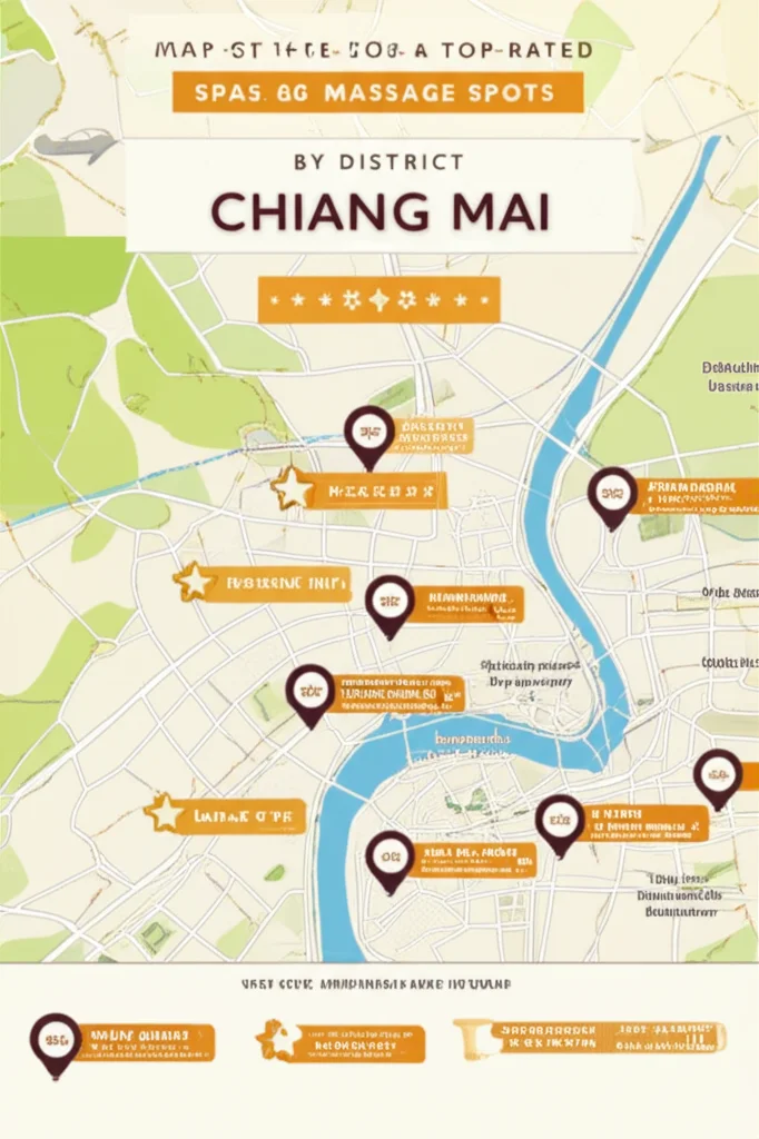 Where to Find the Top-Rated Spas and Massages in Chiang Mai by District (Old City, Nimmanhaemin, Riverside, Night Bazaar) with Trusted Reviews