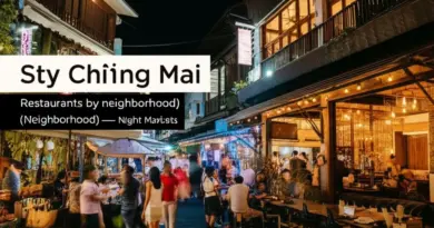 Best New Chiang Mai Restaurants by Neighborhood in 2025: Nimmanhaemin, Old City, Riverside, and Night Markets