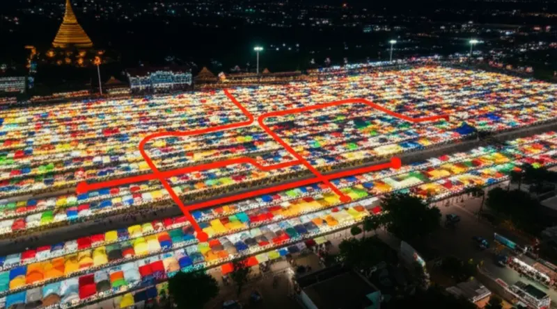 How to use the 2025 Chiang Mai night market map: neighborhoods, transport, and planning an efficient route