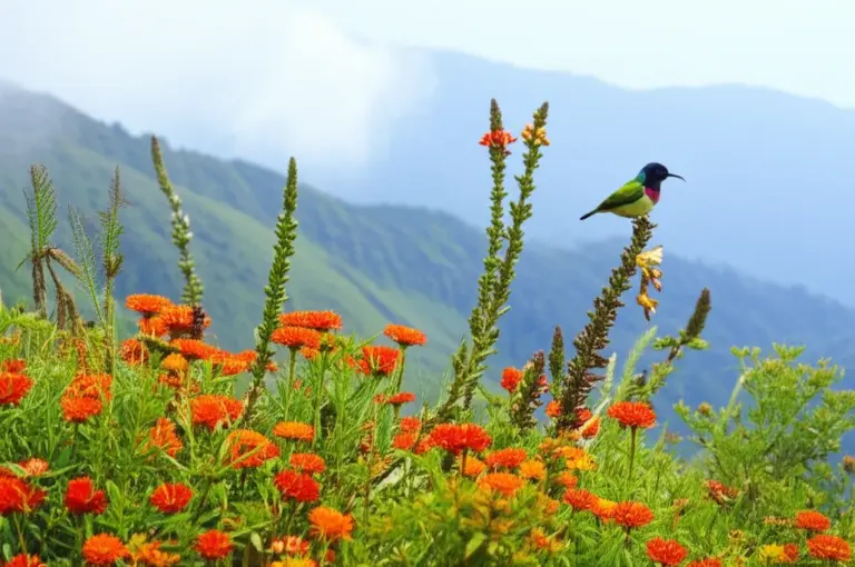 Weather, Flora & Fauna on Doi Inthanon — When to Go for Wildflowers, Birding and Cooler Temperatures