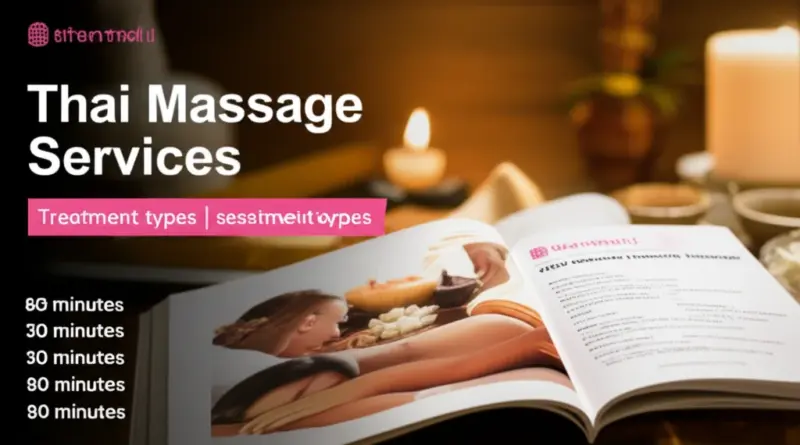 What to Expect from Affordable Thai Massage Services: Prices, Treatment Types, Durations, and Typical Quality