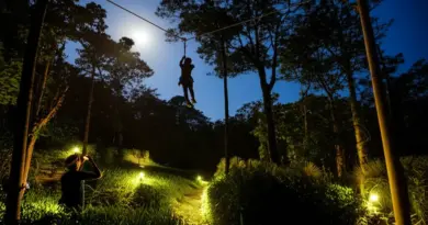 Adventure and Wildlife Night Tours: Ziplining, Night Hiking, and Responsible Photography in Chiang Mai
