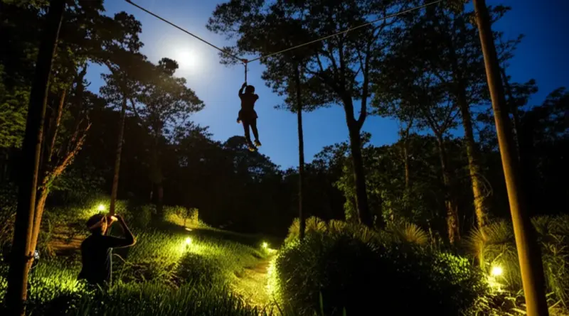 Adventure and Wildlife Night Tours: Ziplining, Night Hiking, and Responsible Photography in Chiang Mai
