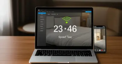 How to evaluate hotel Wi‑Fi speed, reliability, and backup options — tests, tools, and minimum Mbps for video calls and uploads