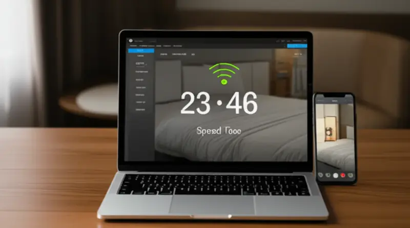 How to evaluate hotel Wi‑Fi speed, reliability, and backup options — tests, tools, and minimum Mbps for video calls and uploads