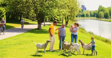 Outdoor and Play-Based Activities: Parks, Gardens, Riverfront Walks, Bicycle Routes, and Animal Encounters Safe for Families