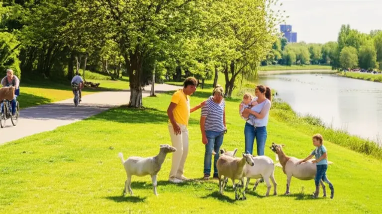 Outdoor and Play-Based Activities: Parks, Gardens, Riverfront Walks, Bicycle Routes, and Animal Encounters Safe for Families