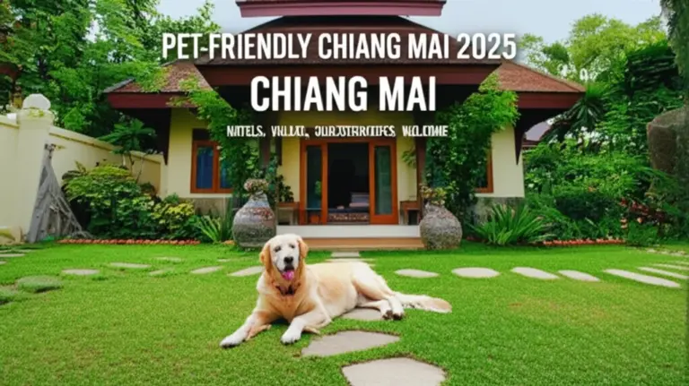 Pet-Friendly Accommodations in Chiang Mai 2025: Ultimate Guide to Hotels, Villas, and Guesthouses That Welcome Pets