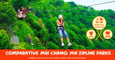 Top Chiang Mai Zipline Parks Compared (routes, safety standards, age/weight limits, and price ranges)