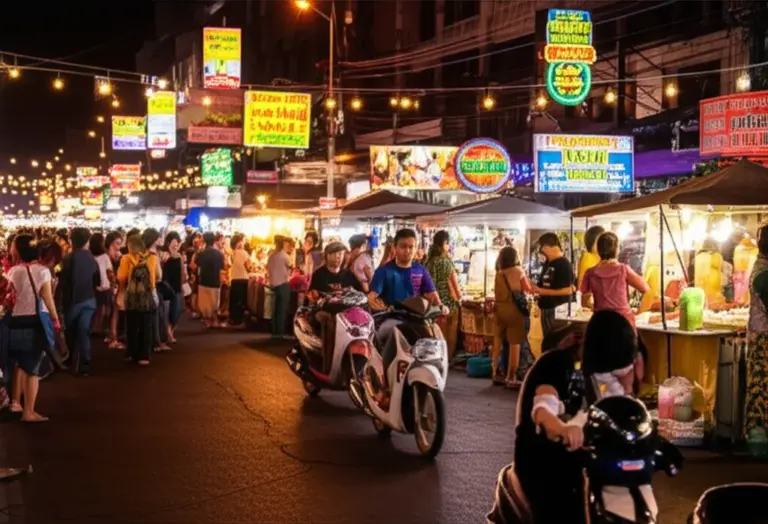 Where and When: Late-Night Food Culture in Thailand — peak hours, regional differences, and what to expect after 10 PM