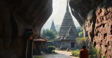 Exploring the Tunnels, Stupas, and Meditation Gardens: Walking Route, Hidden Details, Monks’ Practices, and Respectful Photography Tips