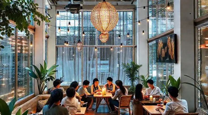 How are community events organized in Nimman co-living spaces — calendars, types (networking, wellness, cultural), and how to join or host one?