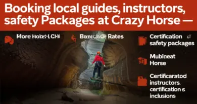 How to Book Local Guide Services, Instructors, and Safety Packages at Crazy Horse (Rates, Certifications, and What’s Included)