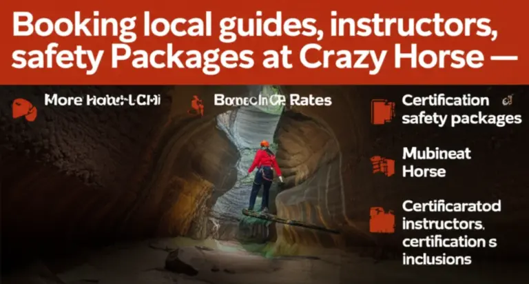 How to Book Local Guide Services, Instructors, and Safety Packages at Crazy Horse (Rates, Certifications, and What’s Included)