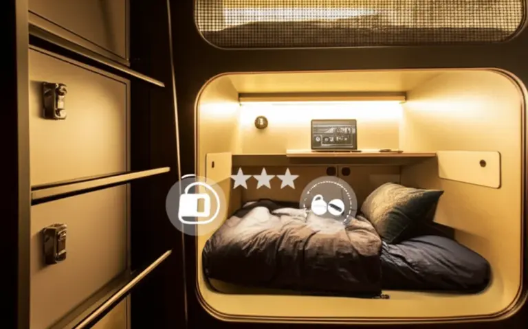 How to book the perfect pod: amenities, security, reviews, and tips for solo travellers and digital nomads