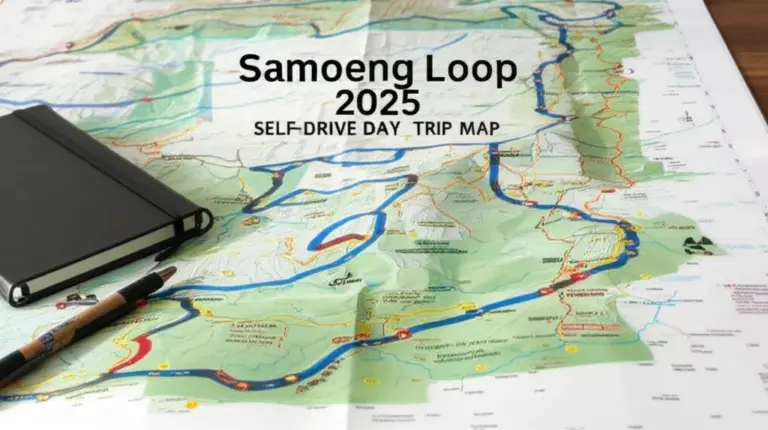 Samoeng Loop 2025: Ultimate Self-Drive Day Trip Map, Route Planner & Must-Visit Stops
