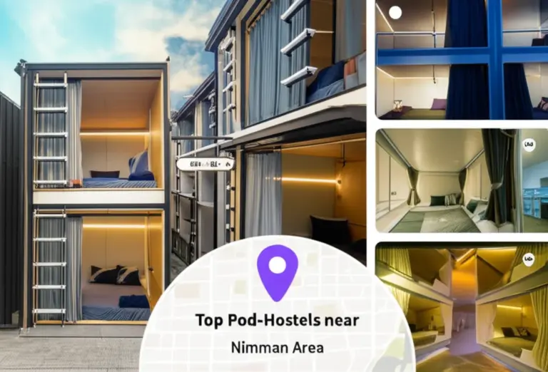 Top pod hostels near Nimman with privacy curtains: locations, room types, and price ranges