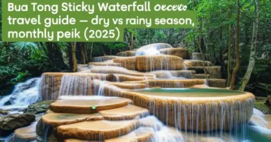 When is the Best Time to Visit Bua Tong Sticky Waterfall in 2025? (Seasonal Breakdown: Dry vs Rainy, Monthly Guide, Peak Times)