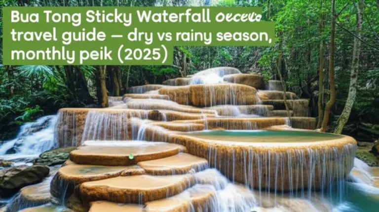 When is the Best Time to Visit Bua Tong Sticky Waterfall in 2025? (Seasonal Breakdown: Dry vs Rainy, Monthly Guide, Peak Times)