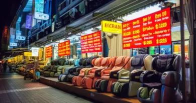 Where to find budget foot massage chairs near Night Bazaar 2025: map, hours, and price ranges