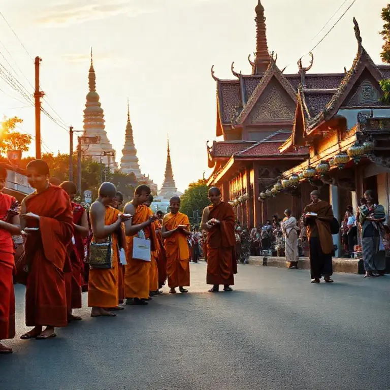 Alms Giving 2025: Complete Guide to Morning Monk Offerings Etiquette in Chiang Mai