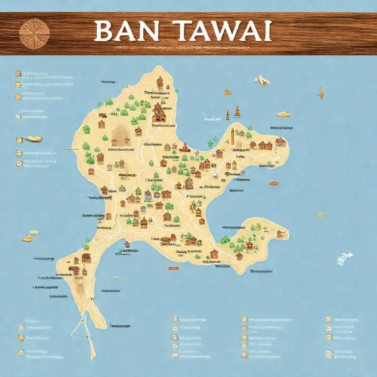Ban Tawai Map Overview: Key Workshops, Showrooms, Galleries, and Where to See Traditional Woodcarving Demonstrations