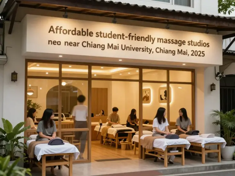 CMU Area Massages 2025: Affordable Student-Friendly Studios Near Chiang Mai University