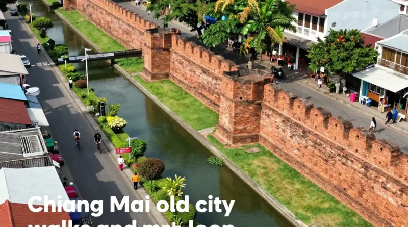 Chiang Mai Old City Walls 2025: Complete Self-Guided Moat Loop — Route, History, and Practical Tips