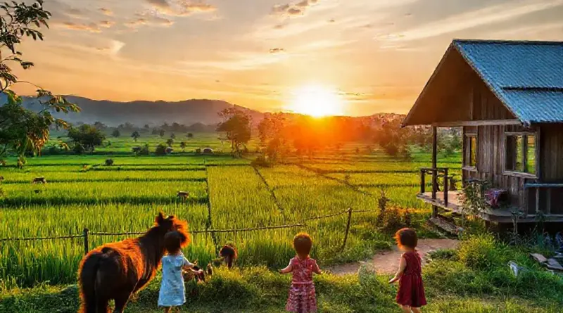 Family Farmstays Near Mae Taeng 2025: Best Places to Stay with Animals, Rice Field Views, and Kid-Friendly Activities