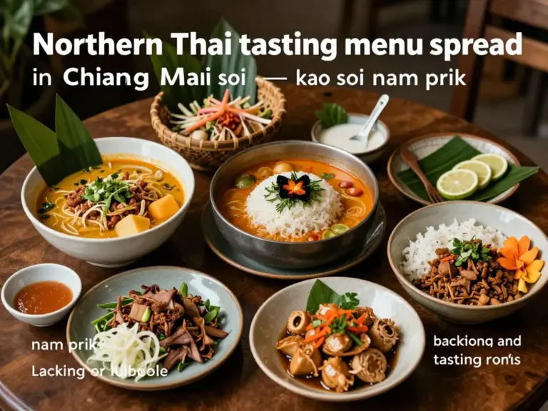 Signature northern-inspired tasting menus to try in Chiang Mai: dishes, local ingredients, and tasting notes (khao soi, nam prik, Lanna specialties)