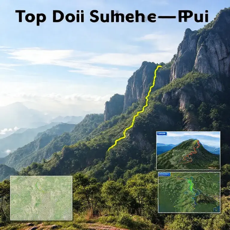 Top Doi Suthep-Pui Route Guides with GPX Links — Detailed Route Descriptions, Turn-by-Turn Notes and Map Screenshots