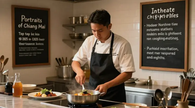 Top chef profiles and kitchens behind Chiang Mai’s best chef’s tables in 2025: backgrounds, culinary philosophy, and reservation tips