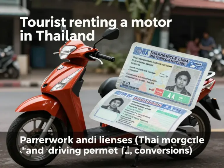 What Permits and Licenses Are Required for Tourists Renting a Motorbike in Thailand (Thai License, International Driving Permit, and Conversions)
