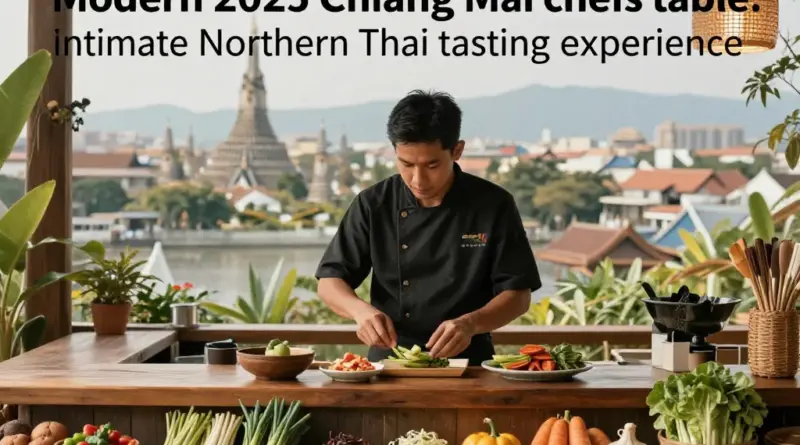 What defines a “chef’s table” in Chiang Mai in 2025? Trends, dining formats, and why Northern Thai cuisine is central