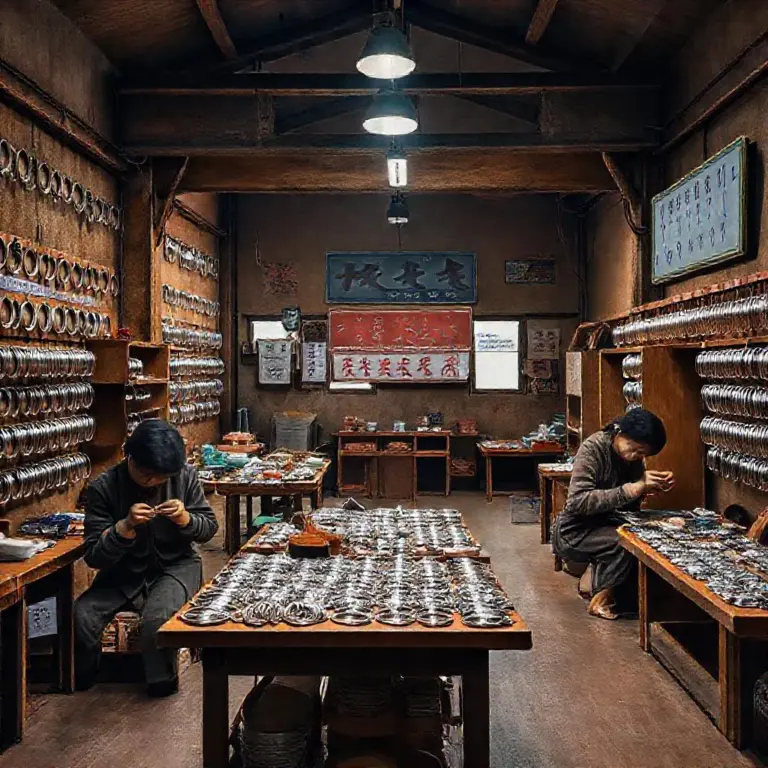 What to Expect at Wua Lai Silver Workshops: Types of bracelets, class formats, prices, and opening hours