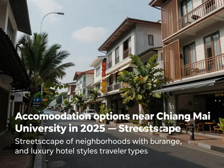 Where to Stay Near Chiang Mai University in 2025 — Neighborhoods, Price Ranges, and Traveler Types (budget, mid-range, luxury)