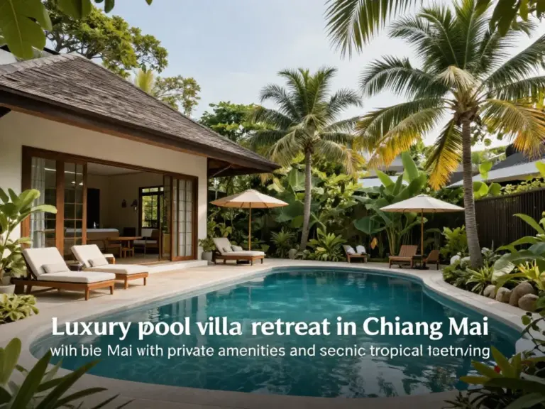 Best Pool Villa Features, Amenities, and Private Retreat Options in Chiang Mai