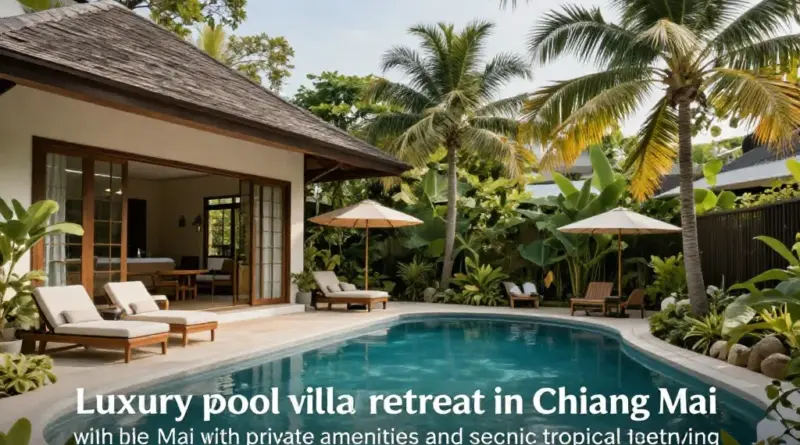 Best Pool Villa Features, Amenities, and Private Retreat Options in Chiang Mai