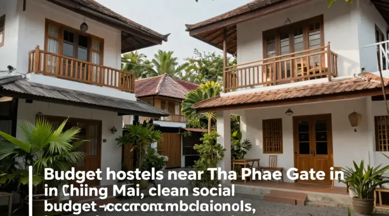 Budget Hostels Near Tha Phae Gate 2025: Clean, Social, and Best-Value Stays in Chiang Mai