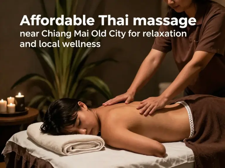 Chiang Mai 2025: Affordable Thai Massage Places Near the Old City for Relaxation, Recovery, and Authentic Local Wellness