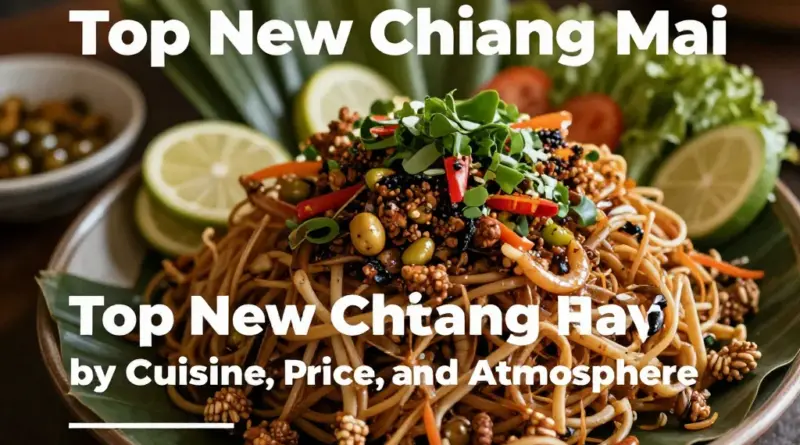 Top New Restaurants in Chiang Mai by Cuisine, Price, and Vibe