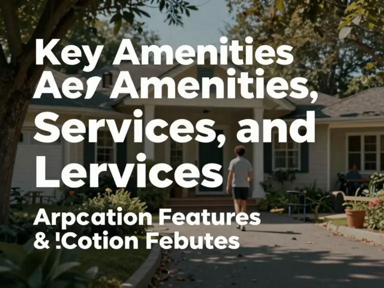 What Amenities, Services, and Location Features Should You Look For?