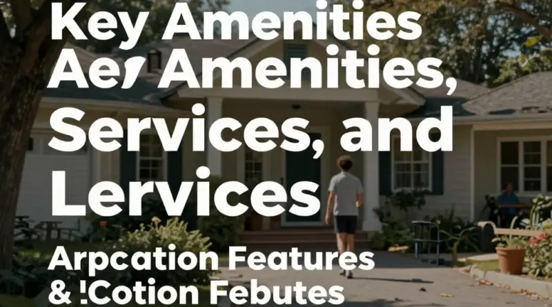 What Amenities, Services, and Location Features Should You Look For?