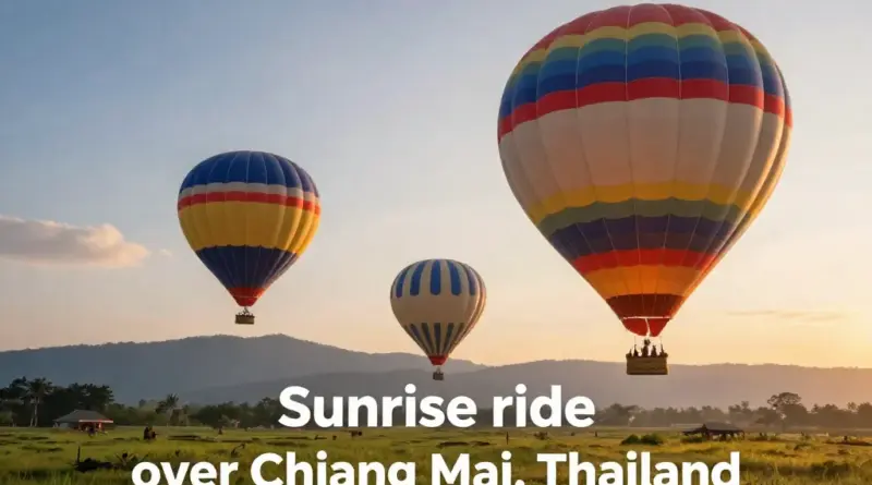 What Makes a Sunrise Hot Air Balloon Ride in Chiang Mai Special in 2025?