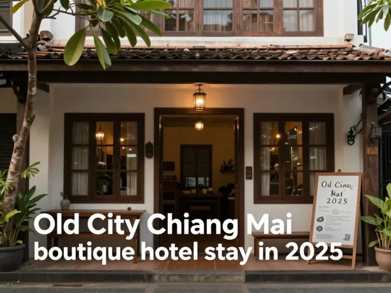 Why Choose the Old City Chiang Mai for a Boutique Hotel Stay in 2025?