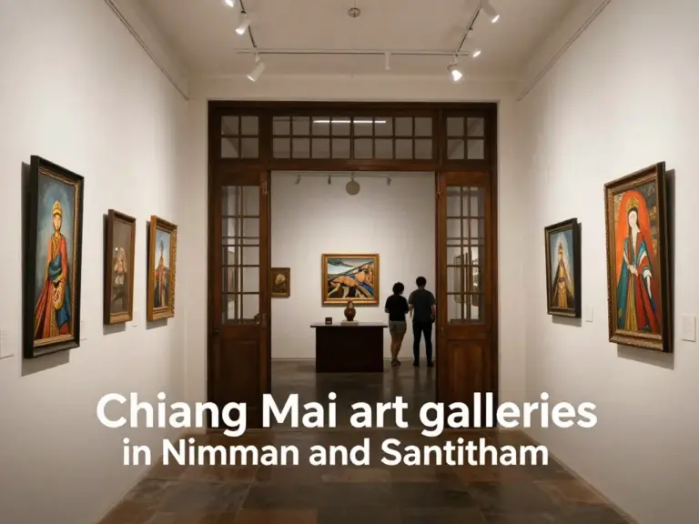 Art and Culture 2025: Best Galleries in Nimman and Santitham for Chiang Mai’s Creative Scene