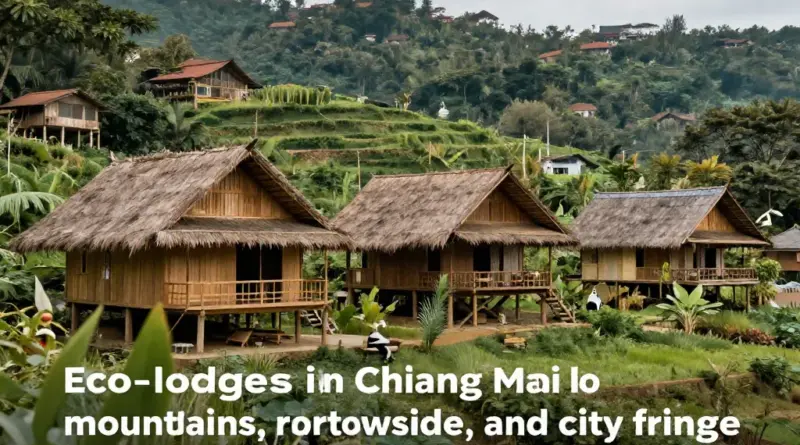 Best Areas to Find Eco-Lodges in Chiang Mai: Mountains, Countryside, and City Fringe