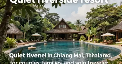 Best Quiet Riverside Resorts in Chiang Mai for Couples, Families, and Solo Travelers