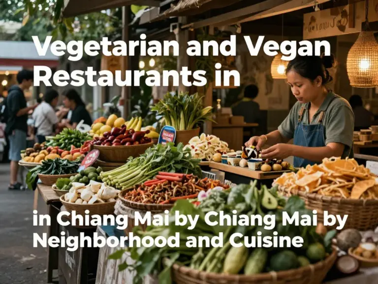 Best Vegetarian and Vegan Restaurants in Chiang Mai by Neighborhood and Cuisine